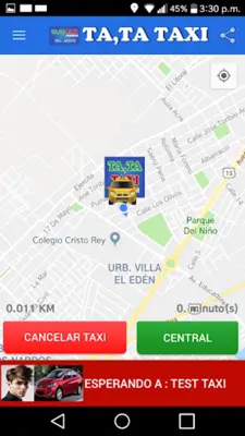 Tatataxi Cliente android App screenshot 2