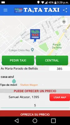 Tatataxi Cliente android App screenshot 5